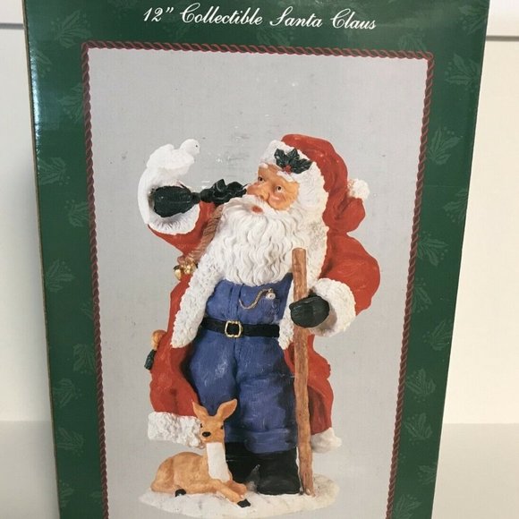 Other - Vintage 12" Collectible Santa